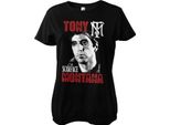 Tony Montana Girly Tee - Piccolo - Nero