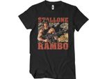 Maglietta Rambo Djungle - X-Large - Nero