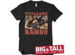 Maglietta Rambo Djungle Big & Tall - 4XL - Nero