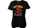 Hot Stuff - T-Shirt Girly Di Motor Supply Co - Piccola - Nero