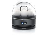 Arendo 7 Uova, 400 Watt, Acciaio Inox, Per 7 Uova, 3 Gradi Di Durezza Selezionabili, Funzione Keep Warm, Segnale Acustico, Grigio Freddo