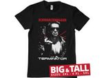 Maglietta The Terminator Poster Big & Tall - 4XL - Nero