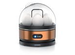 Arendo 7 Uova, Acciaio Inox, 400 Watt, Interruttore Di Funzione A Levetta, 3 Gradi Di Durezza Selezionabili, Funzione Keep Warm, Per 7 Uova, Sevencook, Rame