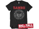 Maglietta First Blood 1982 Seal Big & Tall - 4XL - Nero