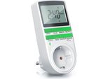 Bearware - Timer Digitale - Display Lcd Da 2,1" 5,3 Cm - 3680W - Timer Digitale Con 10 Programmi Configurabili - Batteria Di Riserva - Commutazione Casuale - Protezione Tattile Integrata"
