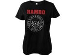 First Blood 1982 Seal Girly Tee - Small - Nero