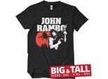 Maglietta John Rambo Big & Tall - 5XL - Nero
