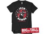 Maglietta John Rambo Bow Big & Tall - 5XL - Nero