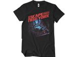 Maglietta Con Poster Di Escape From New York - Media - Nero