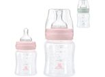 Biberon Kikkaboo Pp 120 Ml, Tettarella Anticolica Taglia S, Collo Largo, Dalla Nascita Rosa