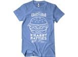 Maglietta The Krusty Krab Serving Krabby Patties - Medium - Blueheather