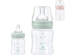 Biberon Kikkaboo Pp 120 Ml, Tettarella Anticolica Taglia S, Collo Largo, Dalla Nascita Verde