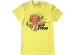 Maglietta Hot Stuff Retro - Media - Giallo