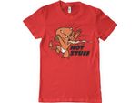 Maglietta Hot Stuff Retro - Media - Rosso