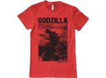 Maglietta Godzilla Vintage - Grande - Rosso