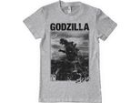 Maglietta Godzilla Vintage - Xx-Large - Heathergrey