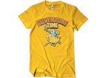 Maglietta Adventure Time Lavata - Xx-Large - Oro