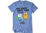 Maglietta It's Adventure Time - Grande - Blueheather