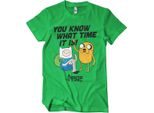 Maglietta Adventure Time - Xx-Large - Verde