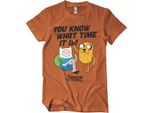 Maglietta It's Adventure Time - Xx-Large - Burntorange