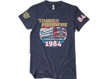 Maglietta Optimus Prime Of 1984 - Xx-Large - Navy