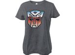 Maglietta Da Donna Con Scudo Autobot Invecchiato - Piccola - Darkheather
