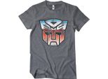 Maglietta Con Scudo Autobot Invecchiato - Media - Darkheather