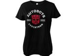 Autobots Cybertron Tee Femminile - Piccolo - Nero