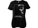 T-Shirt Nice Doll Girly - Grande - Nero