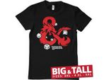 D&D - Maglietta Dices Big & Tall - 5XL - Nero