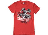 Maglietta Dungeon Monsters - Xx-Large - Rosso