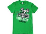 Maglietta Dungeon Monsters - Xx-Large - Verde