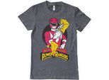 Power Rangers - Maglietta Red Ranger Pose - Media - Darkheather