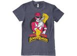 Power Rangers - Maglietta Red Ranger Pose - Media - Navyheather