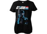 G.I. Joe - Maglietta Da Donna Con Occhi Di Serpente - Piccola - Nero