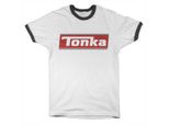 Tonka Logo Ringer Tee - Piccolo - Bianco-Nero