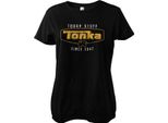 Tonka Tough Stuff - Maglietta Femminile Lavata - Piccola - Nero