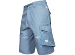Ardon®Pantaloncini Estivi, Pantaloncini Da Lavoro, Pantaloncini Con Tasca Porta Attrezzi Multifunzionale, Grigio, Taglia 46