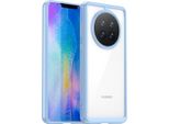 Custodia Per Huawei Mate 50 Trasparente, Protettiva In Silicone Tpu Antiurto Blu