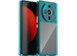 Custodia Per Xiaomi 12S Custodia Protettiva In Silicone Tpu Ultra Trasparente E Antiurto Azzurro