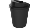 Tazza Da Caffè Biologica "Premium Deluxe"" - Tazza Termica In Plastica Biologica Senza Bpa Con Chiusura A 2 Componenti - Tazza Isolata Da 250 Ml Da Portare Con Sé Germany - Ardesia"