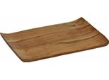 Tagliere In Legno Di Acacia Con Bordi Curvi - Circa 31 X 20 Cm