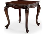 Casa Padrino Tavolino Barocco Marrone - Tavolino Quadrato In Legno Massiccio In Stile Barocco - Mobili Da Salotto In Stile Barocco - Mobili Barocchi - Nobile E Magnifico