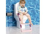 Tolletour Sedile Wc Per Bambini Vasino Trainer Con Gradini Per Bambini E Bambine Rosa
