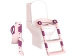 Yakimz Trainer Per Wc Con Scala Scale Con Gradini Seggiolino Per Bambini Seggiolino Per Wc Vasino Rosa