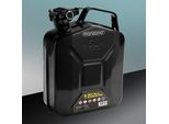 Monzana® Tanica Benzina Da 5 L Chiusura Di Sicurezza Approvazione Onu Tanica Di Gasolio In Metallo Contenitore Acciaio Carburante