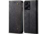Custodia Redmi Note 12 Pro+ 5G, Custodia A Portafoglio In Pelle Con Chiusura Magnetica E Supporto Per Xiaomi Redmi Note 12 Pro+ 5G Nero