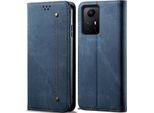 Custodia Redmi Note 12S, Custodia A Portafoglio In Pelle Con Chiusura Magnetica E Supporto Per Xiaomi Redmi Note 12S Blu
