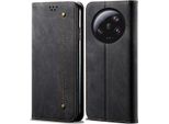 Custodia Xiaomi 13 Ultra, Custodia In Pelle A Portafoglio Con Chiusura Magnetica E Supporto Per Xiaomi 13 Ultra Nero