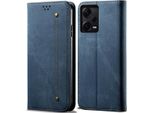Custodia Redmi Note 12 Pro+ 5G, Custodia A Portafoglio In Pelle Con Chiusura Magnetica E Supporto Per Xiaomi Redmi Note 12 Pro+ 5G Blu